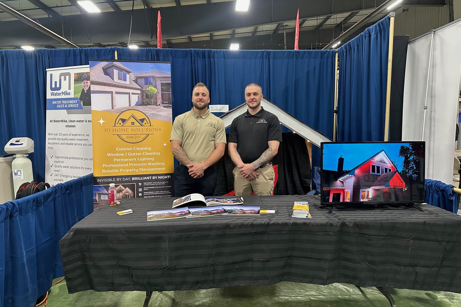 Jake Daoust and the JD Home Solutions team